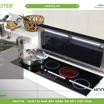 Máy hút mùi âm kệ Down Draff Glass FS 90HF