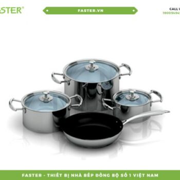 Bộ nồi inox cao cấp Faster Luxury