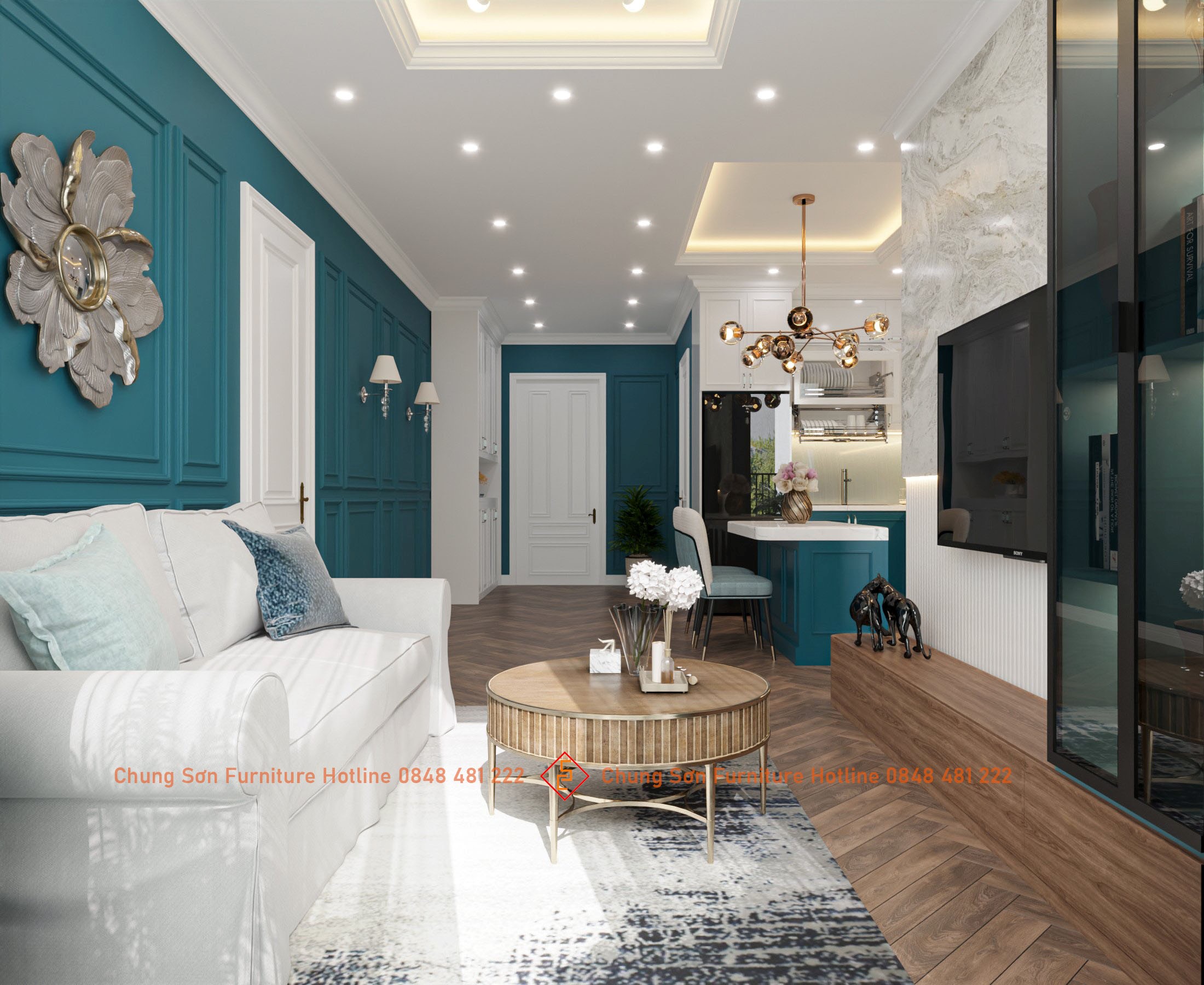 Mẫu căn hộ chung cư đẹp