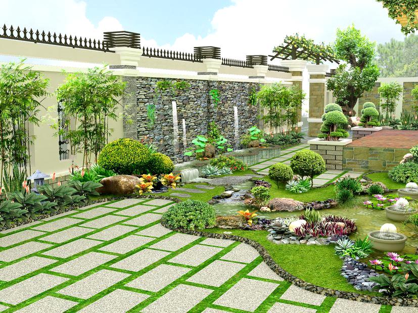 Trồng cây xanh quanh nhà