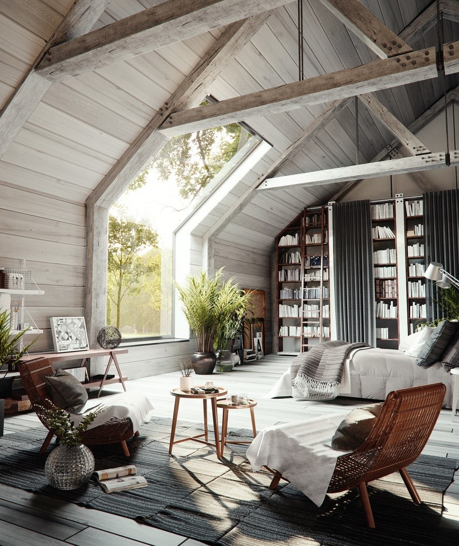 Mộc mạc, giản dị là những yếu tố gợi nhớ phong cách Rustic