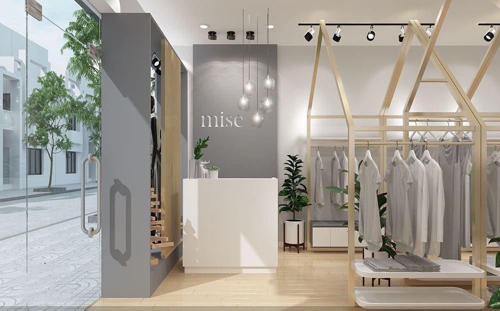 Thiết kế cửa hàng 2