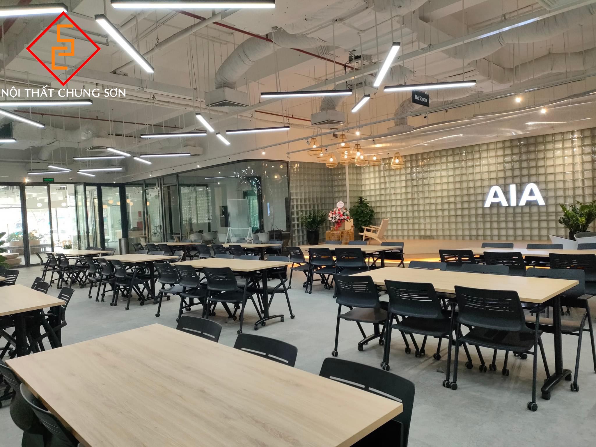 Thiết kế nội thất Thanh Hóa cho văn phòng AIA