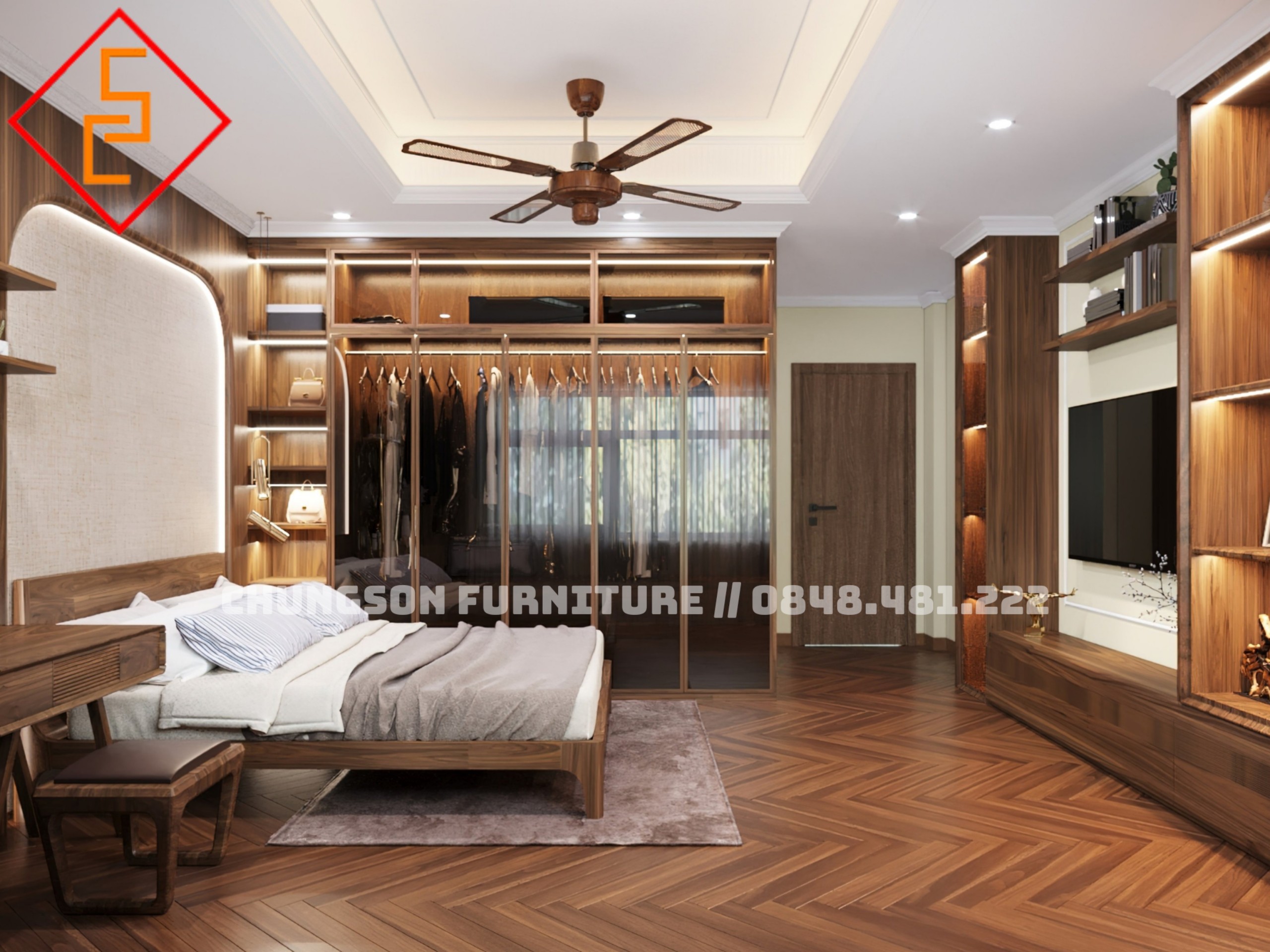Phong cách gỗ tự nhiên 1