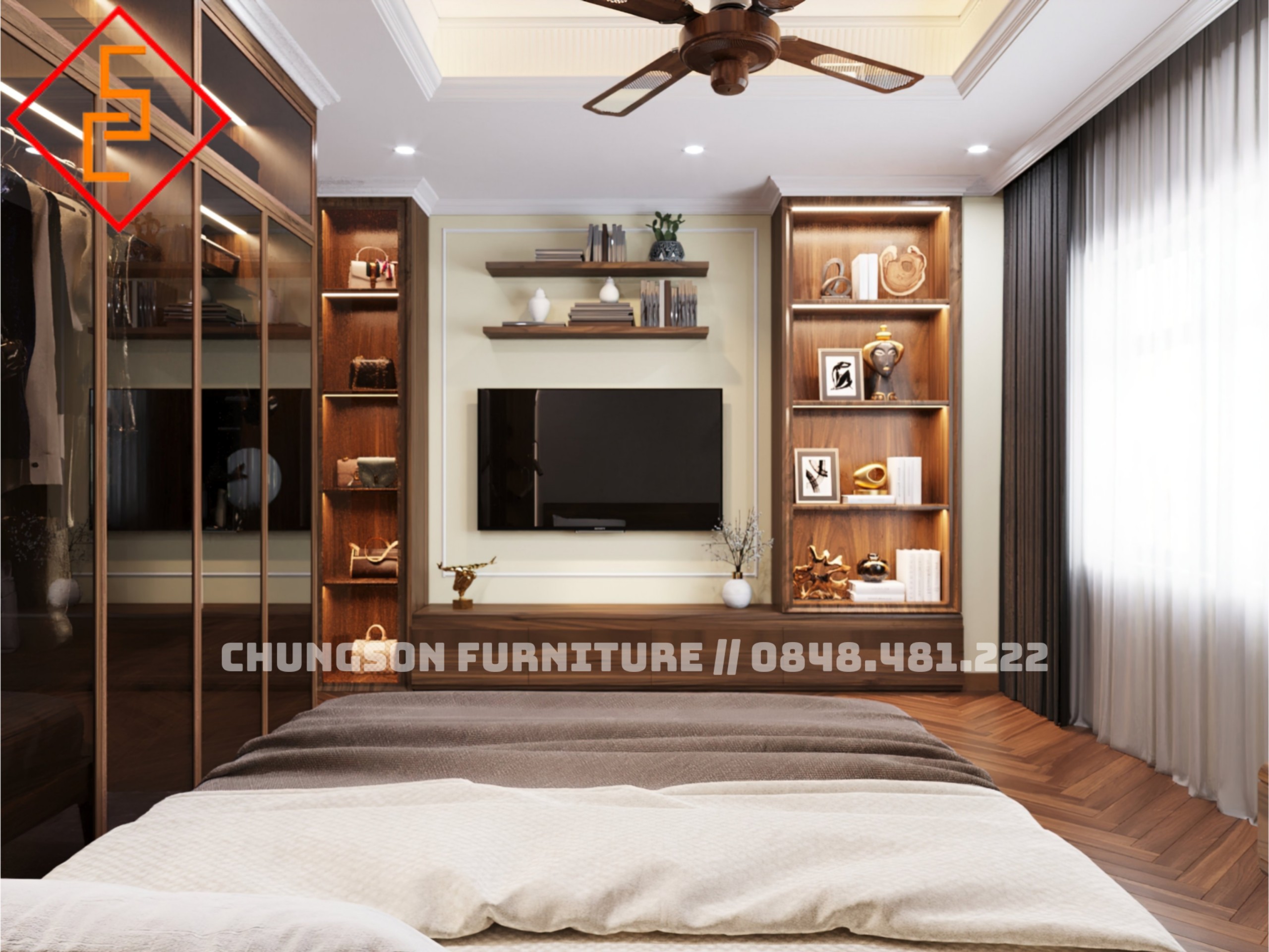 Phong cách gỗ tự nhiên 3