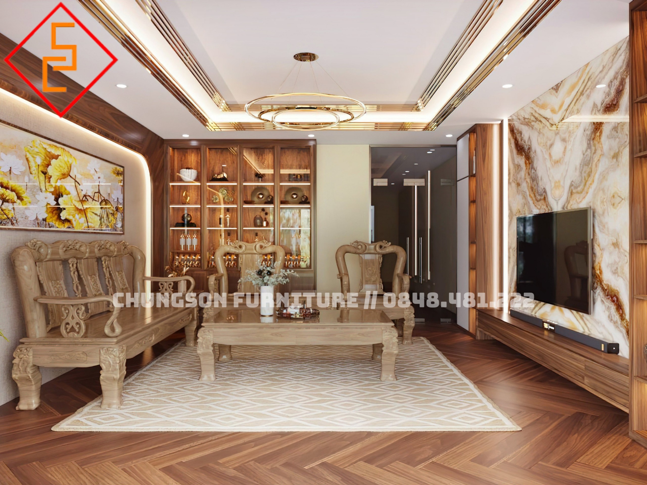 Phong cách gỗ tự nhiên 4