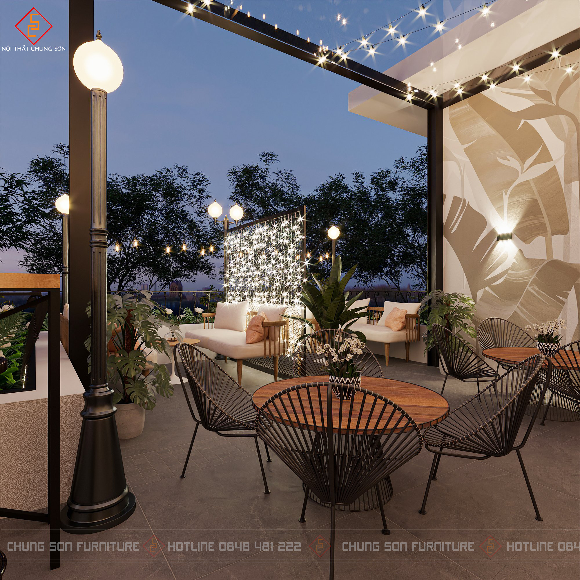 Thiết kế quán cafe 2