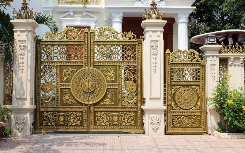 thiết kế cửa cổng