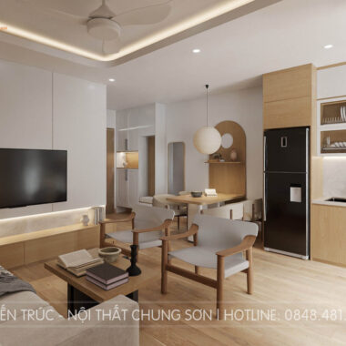 Thiết kế nội thất Thanh Hóa chung cư Eurowindow đơn giản hiện đại